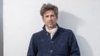 Patrick Dempsey wearing the Raftery knitted coat 
