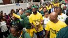 Kolisi celebrates winning the World Cup with fans back in South Africa in 2019. Photograph: David Harrison /Getty Images