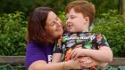 Julie Sweeney pictured with her son, Connor, who has been diagnosed with DLD. Photograph: Daragh Mac Sweeney/Provision