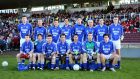 Ciarán Murphy and his Milltown team-mates  line-up ahead of the 2007 Galway club football final. Photograph: Lorraine O’Sullivan/Inpho