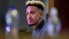 Callum Robinson: ‘I think it’s your personal choice and my choice at this moment in time, I haven’t been vaccinated.’ Photograph: Evan Treacy/Inpho