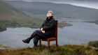 Author Michael Harding in the Poisoned Glen, at the foot of Mount Errigal, in Co Donegal. Photograph: Joe Dunne
