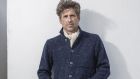 Actor Patrick Dempsey wearing a coat from Inis Meáin Knitwear