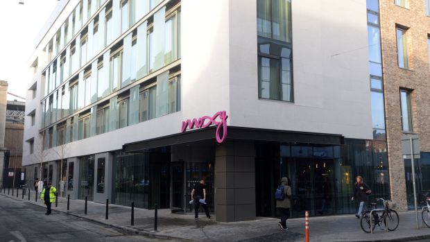 Le Moxy, on Sackville Place: sold 35 million euros in May.  Photography: Dara Mac Donail