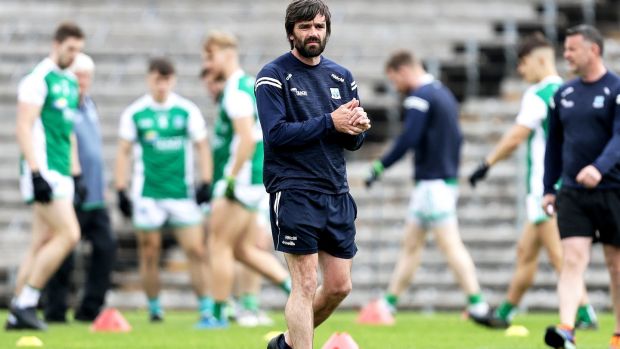 Ryan McMenamin is currently in discussions with Mickey Graham in Cavan about joining the backroom there for 2022. Photograph: Laszlo Geczo/Inpho