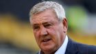 Newcastle United manager Steve Bruce will take charge of his 1,000th professional match as a manager against Tottenham on Sunday. Photograph: Nick Potts/PA