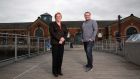 Dr Vicky Kell, director of innovation, research and development at Invest Northern Ireland and Fabian Campbell-West, CTO and co-founder of Liopa