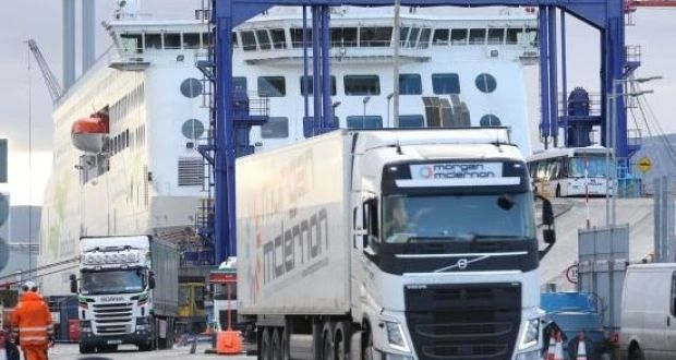 Irish shipping traffic had not been affected, with between 20 and 22 ships continuing to arrive into Dublin every day, Eamonn O’Reilly, chief executive of Dublin Port Company, said 