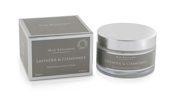 Max Benjamin Lavender and Chamomile Magnesium Body Cream, €38