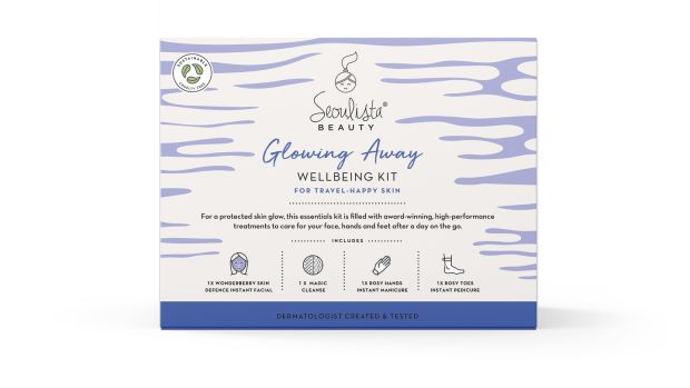 Seoulista, Glowing Away Wellbeing Kit, €24.99