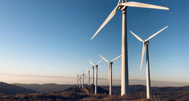 The case relates to a proposed 24-turbine wind farm which, if constructed to its maximum dimensions, would be the joint tallest structures in Ireland. Photograph: iStock 