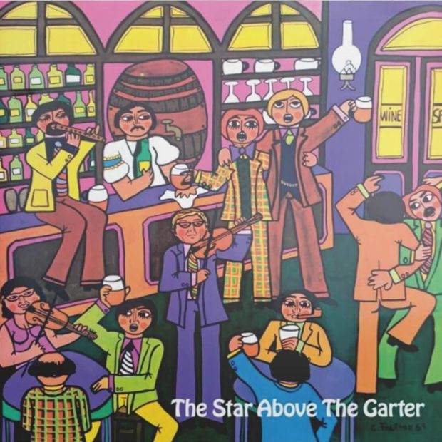 The album cover for The Star Above The Garter by Denis Murphy and Julia Clifford, released in 1969 on Claddagh Records.