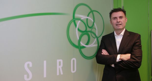 CEO of telecoms group Siro, John Keaney. Photograph: Nick Bradshaw/The Irish Times