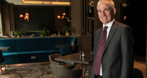 Dermot Crowley, the new CEO of Dalata Hotels, at the Clayton Hotel at Charlemont in Ranelagh, Dublin. Photograph:  Damien Eagers