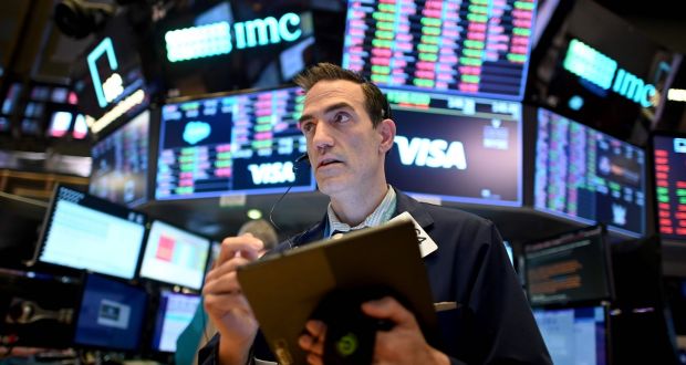 The New York Stock Exchange. US stocks have enjoyed a five-fold return since the publication of Dow 36,000. Photograph: Johannes Eisele/AFP via Getty Images