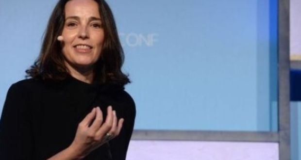Nextdoor chief executive Sarah Friar at the MoneyConf conference in Dublin in 2018