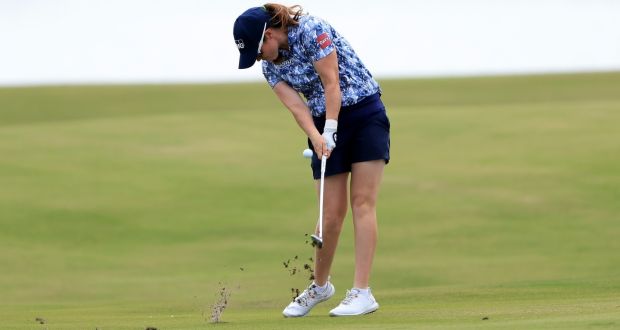 Ireland’s Leona Maguire  plays a shot on the 17th hole during the first round of the Pelican Women’s Championship  in Belleair, Florida. Photograph: Sam Greenwood/Getty Images