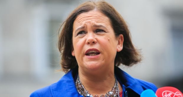 When asked in interviews, Sinn Féin  leader Mary Lou McDonald refused to commit the party to a specific figure for emissions cuts in agriculture. Photograph: Gareth Chaney/Collins