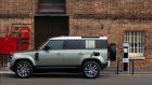 The Land Rover Defender 110 2.0 Si4 PHEV SE has a 2.0-litre turbocharged four-cylinder petrol engine with plug-in hybrid assistance putting out 404hp and 640Nm of torque. 