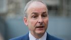 Taoiseach Micheál Martin: It’s a rough time trying to keep national spirits up in the face of constant opposition harassment.   Photograph: Gareth Chaney/Collins