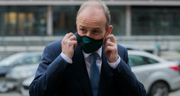  Taoiseach Micheál Martin: ‘We have got to explore how we can continue to support sectors that are undoubted suffering as a result of the pandemic.’ Photograph: Gareth Chaney/Collins