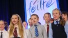Children performing at Féilte, an annual festival of education in learning and teaching excellence organised by the Teaching Council.