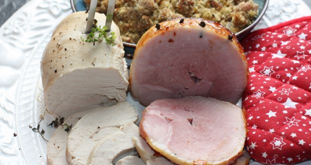 Slow-cooker turkey and ham: So succulent as the juices from the turkey and ham meats make the base for a sublime gravy.
