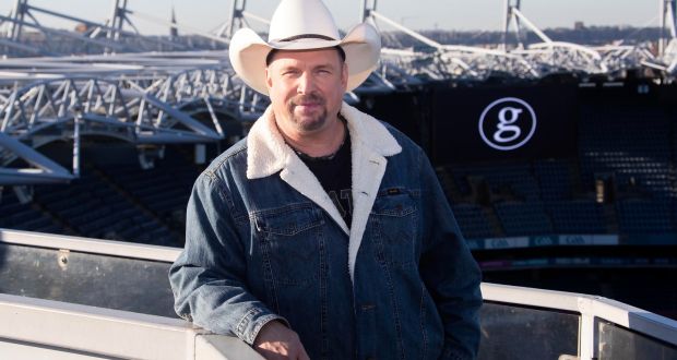  Garth Brooks  at Croke Park, Dublin  in advance of his concerts there next September.  Photograph: Colin Keegan, Collins Dublin