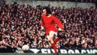 George Best in action for Manchester United in 1969. Photograph: Camera Press/SK Fraser