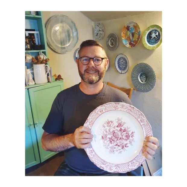 John Murray favours this large Mason’s Ironstone serving platter