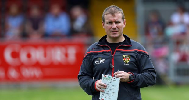 James McCartan is back for a second spell in charge of Down. Photograph: William Cherry/Inpho
