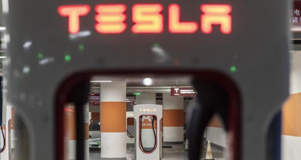  Construction plans for the plant would not be affected by the decision, a Tesla spokesperson said. Photograph: Qilai Shen/Bloomberg