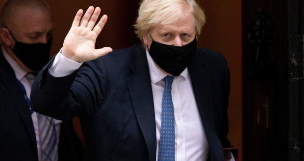 Boris Johnson delivered a ‘rambling’ speech to the CBI, referencing children’s television character Peppa Pig, and has seen his approval rating drop to the lowest during his premiership. Photograph: Dan Kitwood/Getty Images