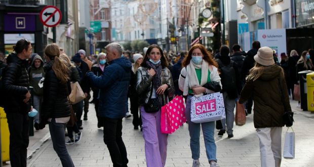 Three-quarters of those surveyed said they intend to spend the same or more on presents this year compared with last year. Photograph: Gareth Chaney/Collins