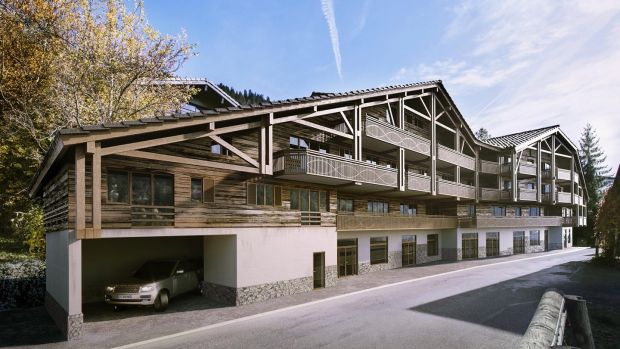 This one-bed apartment reflects the well-preserved rustic charm of architecture in Chatel