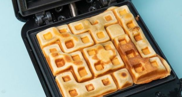 Tetris waffle maker