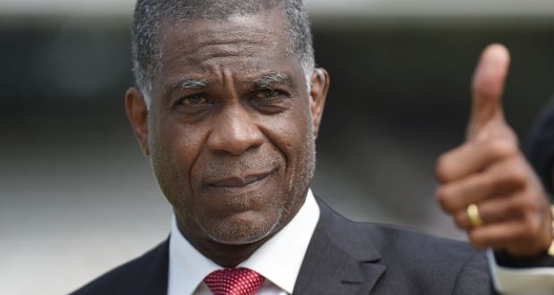 Michael Holding’s book ‘Why We Kneel, How We Rise’, is up for the William Hill sports book of the year prize. Photograph: Visionhaus/Getty Images