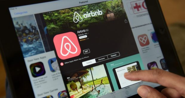 The large hikes in pay for customer support, administration and marketing staff at Airbnb Ireland came even as revenues plunged 38 per cent. Photograph: AFP/ Getty