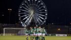 Ireland women routed Georgia 11-0 in Tallaght on Tuesday night. Photograph: Morgan Treacy/Inpho