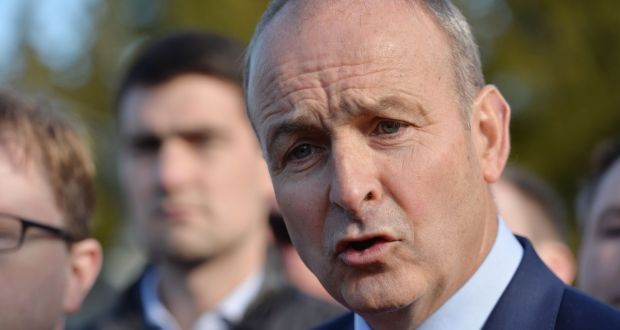 Taoiseach Micheál Martin stopped short of offering a commitment to his party to restore full wage subsidies to impacted sectors. Photograph: Alan Betson 