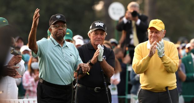 Lee Elder, the first black golfer to play at the US Masters, died recently aged 87. Photograph: Kevin C Cox/Getty