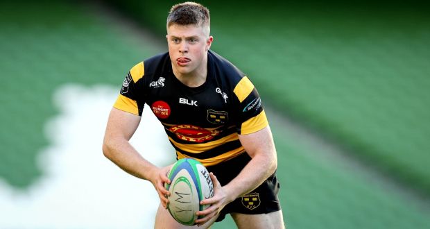 Young Munster fullback Patrick Campbell is one of a number of Munster academy players set to  be registered for their European Champions Cup campaign after EPCR changed its rules. Photograph: Ryan Byrne/Inpho