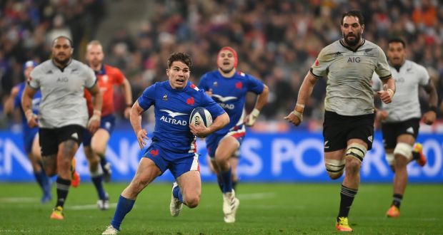 France and New Zealand are two of the most penalised teams but also two of the best to watch with ball in hand. Photograph:  Mike Hewitt/Getty Images