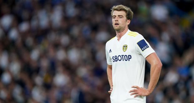  Leeds duo Patrick Bamford and Luke Ayling are expected to be available to face Brentford after lengthy injury absences. Photograph:  Mike Egerton/PA Wire