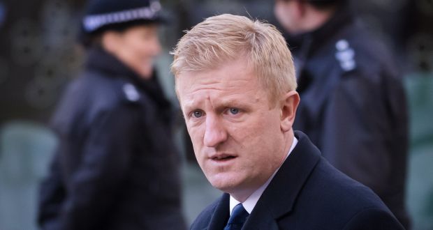 Conservative Party co-chairman Oliver Dowden: ‘I would say to people, keep calm and carry on with your Christmas plans.’ Photograph: EPA/Vickie Flores