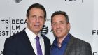 Andrew and Chris Cuomo. Chris was fired from CNN after additional information came to light on his efforts to help Andrew deal with allegations of sexual misconduct. Photograph: Dia Dipasupil/Getty Images for Tribeca Film Festival