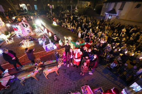 For 26 years, William Tilly's house in Bath Avenue Gardens, Sandymount, Dublin, has showcased a Christmas lights spectacular as a fundraiser for Our Lady's Hospice & Care Services. Photograph Nick Bradshaw/The Irish Times
