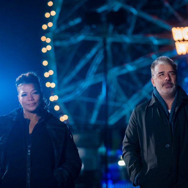Noth with Queen Latifah in The Equalizer. Photograph: Barbara Nitke/CBS via Getty