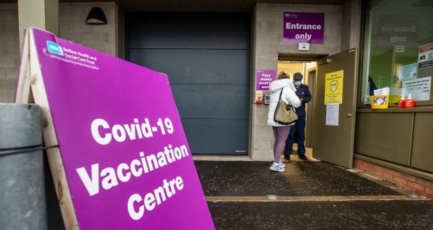 Northern Ireland’s chief medical officer Dr Michael McBride urged people to continue to follow the public health guidance and to come forward for vaccination and booster jabs.  Photograph: Liam McBurney/PA Wire