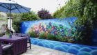 Garden mural by Fran Halpin